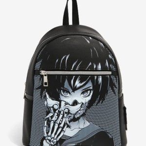 Zombie Makeout Club Zombie Girl Mini Backpack NWT